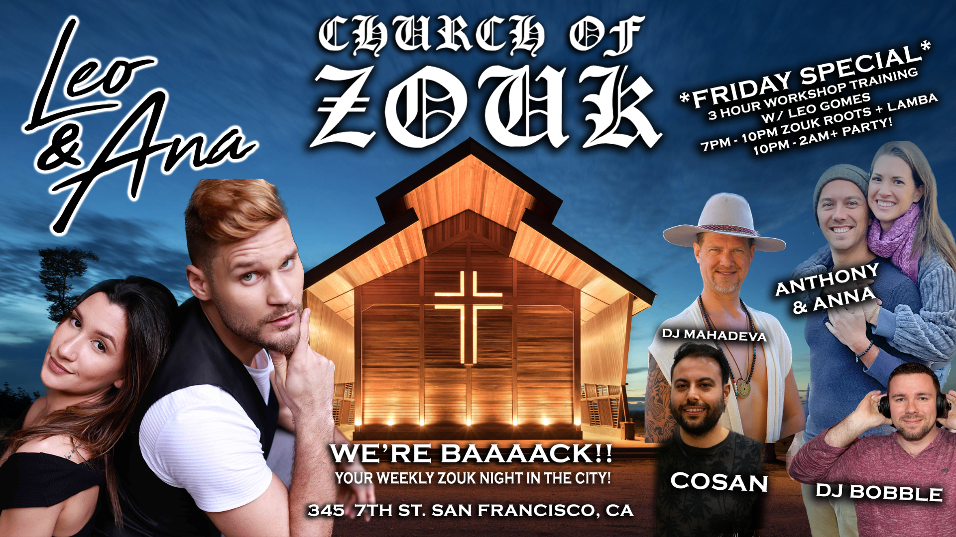 Church of Zouk — Leo & Ana Friday Special
